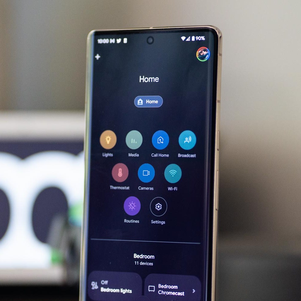 google home device routine