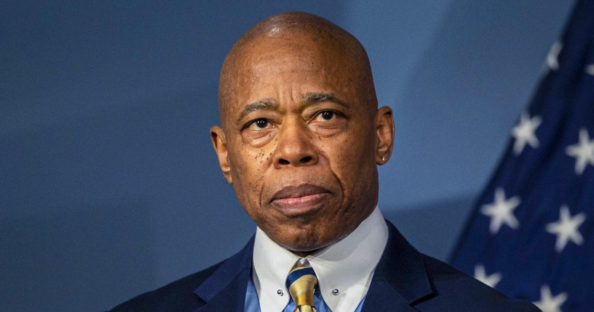 Eric Adams drops out of New York City mayoral race