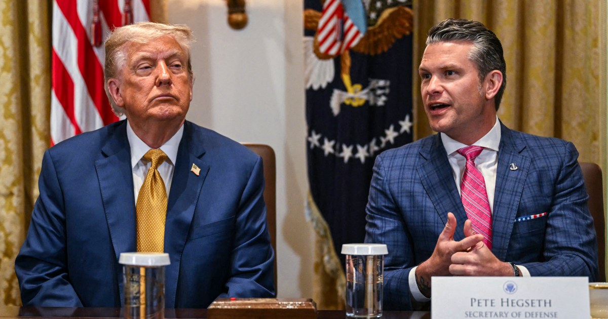 Trump says he’ll attend Pete Hegseth’s gathering of generals to tell them ‘how well we’re doing militarily’