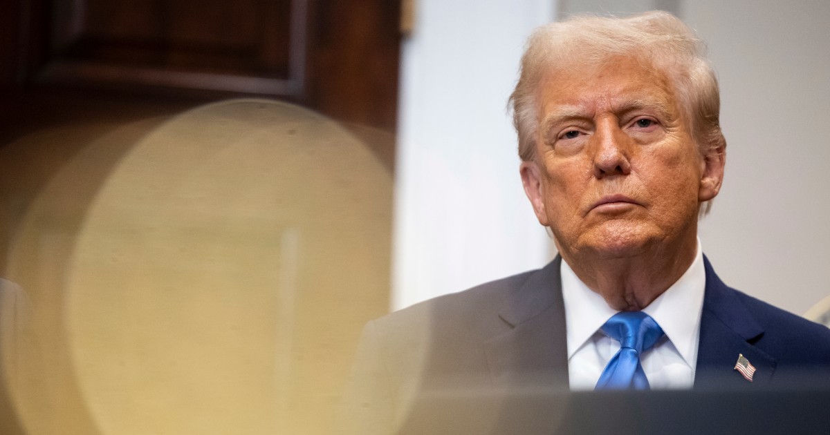 Trump says he ‘would think’ DOJ is investigating former FBI Director Christopher Wray