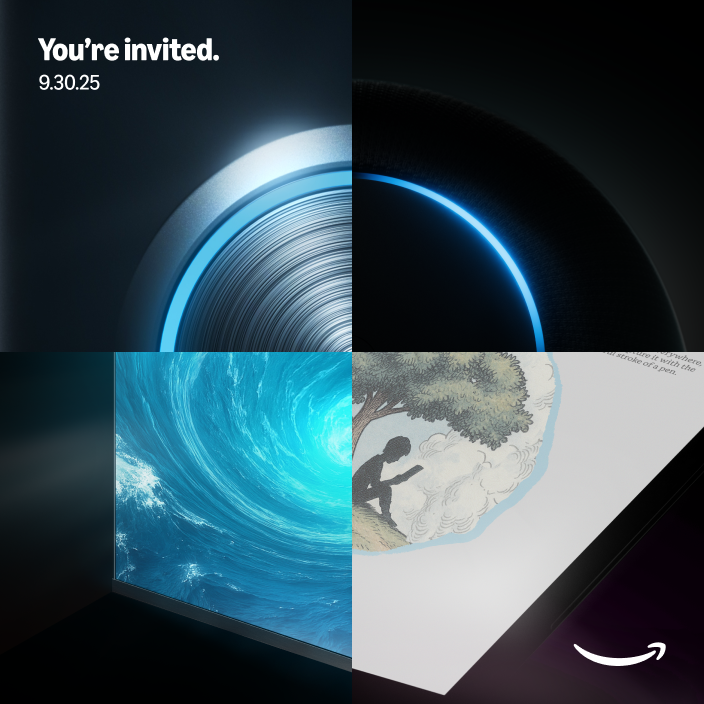 Image announcing Amazon's fall hardware event