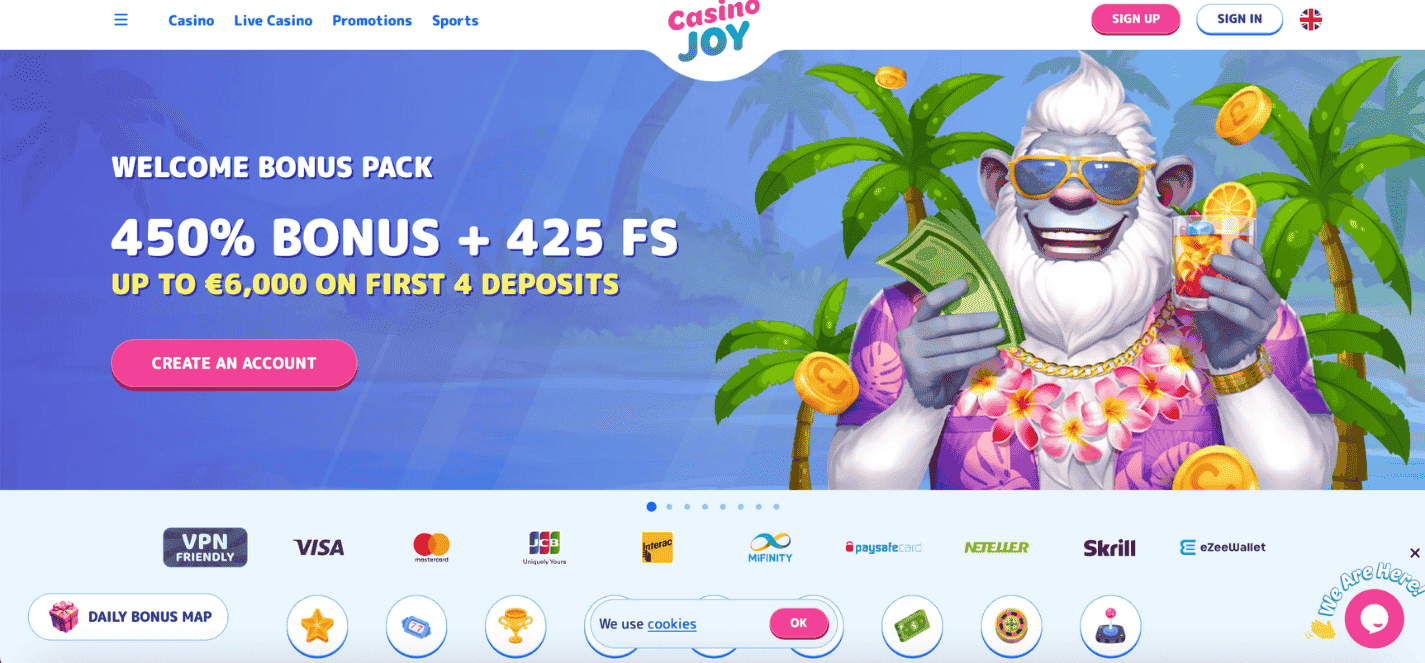 Casino Joy non GamStop Casino