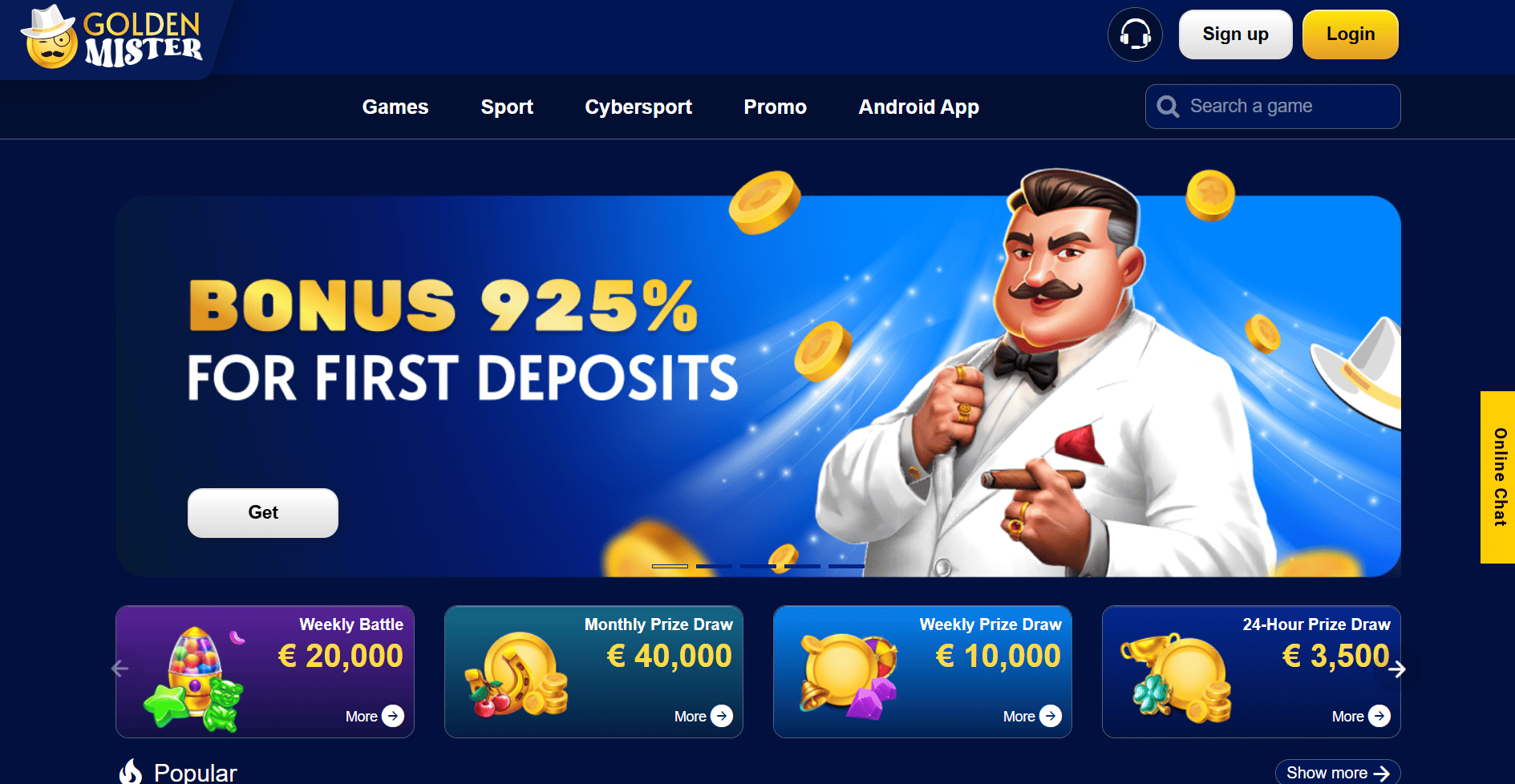 Golden Mister Casino