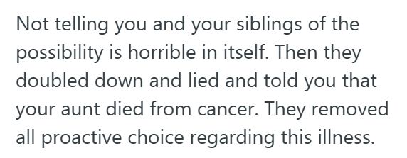 Hereditary 1 Daughter Found Out She Has A Serious Hereditary Illness, But When She Learned Her Parents Hid It For Years, She Called Them Selfish And Went Low Contact