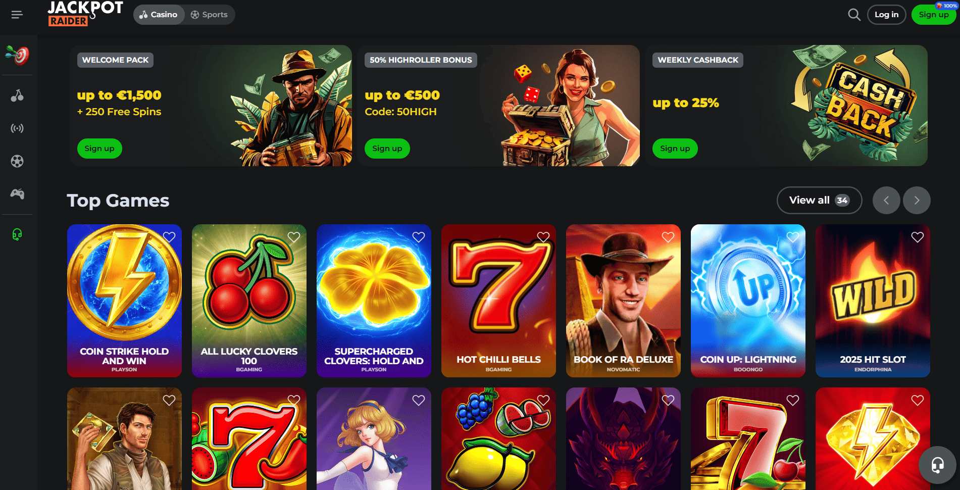 Jackpot Raider Casino