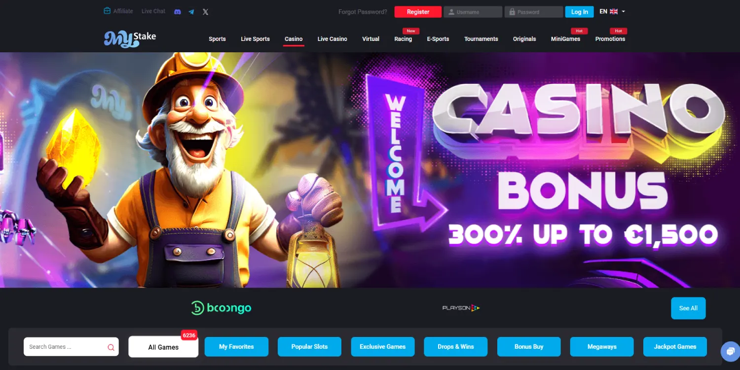 MyStake casino