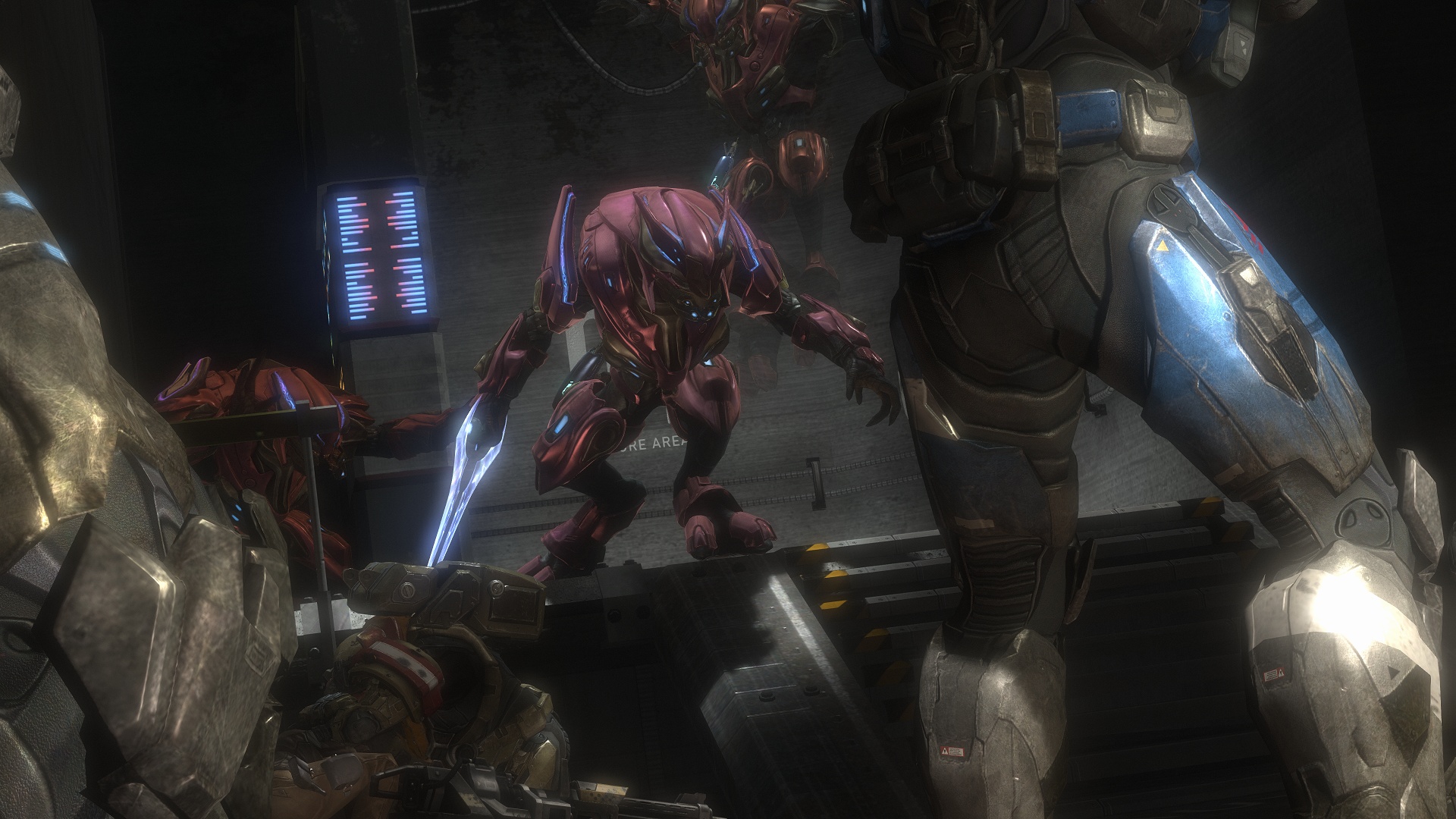 Halo: Reach screenshot of Devoted Sentries