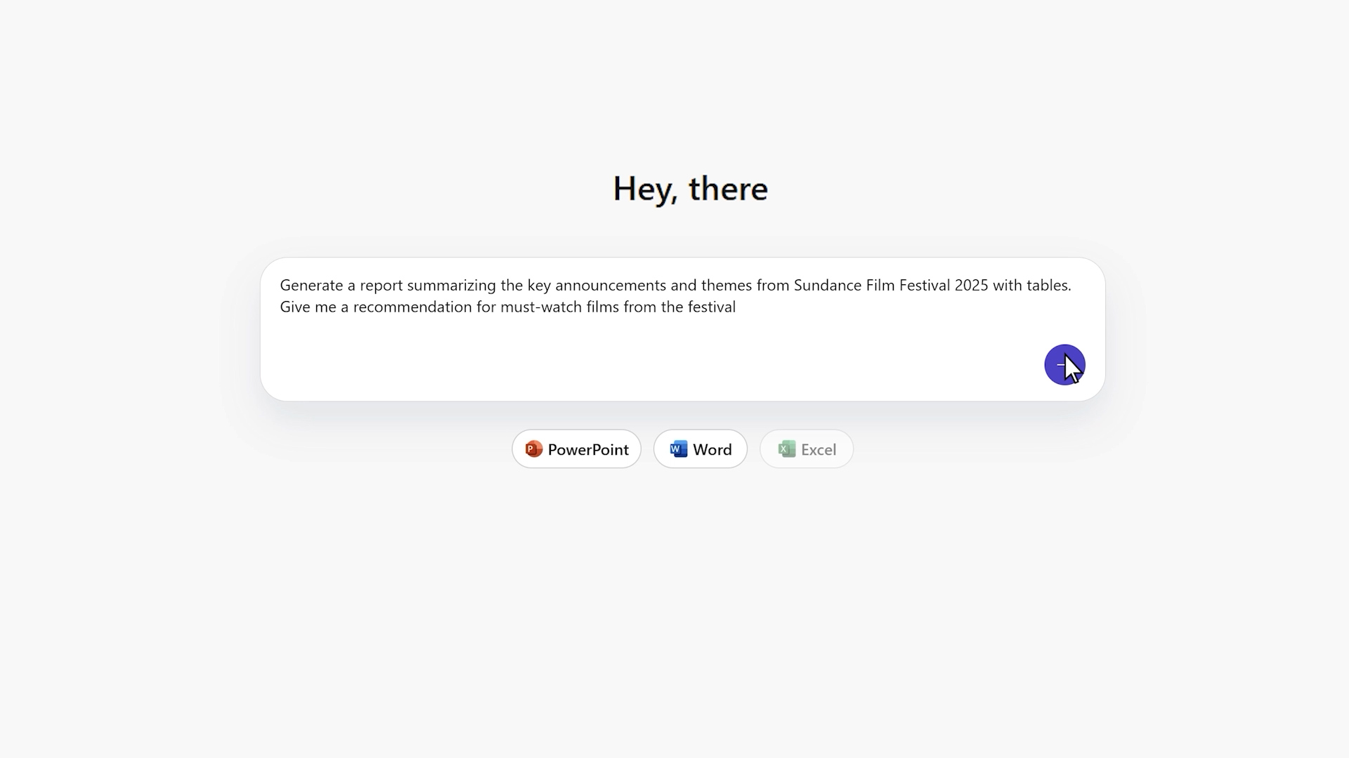The new Office Agent inside Copilot chat.