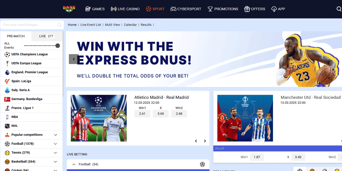 basswin sportsbook not on GamStop review