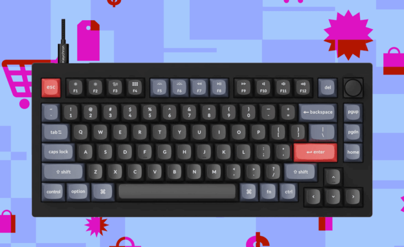 Get Keychron’s fantastic V1 mechanical keyboard for just $45