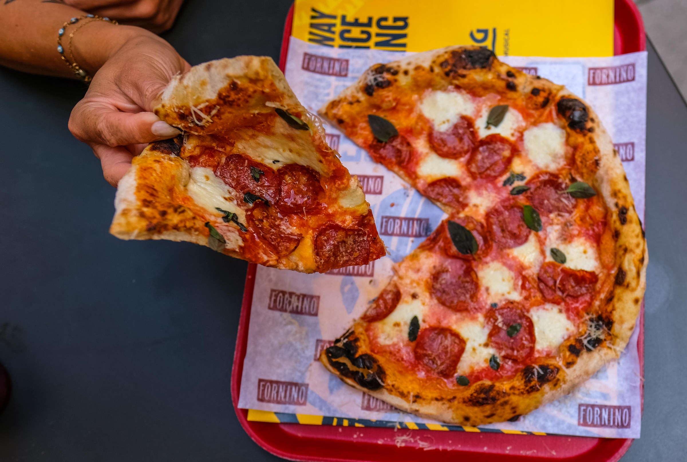 Calabrese with soppressata from Fornino