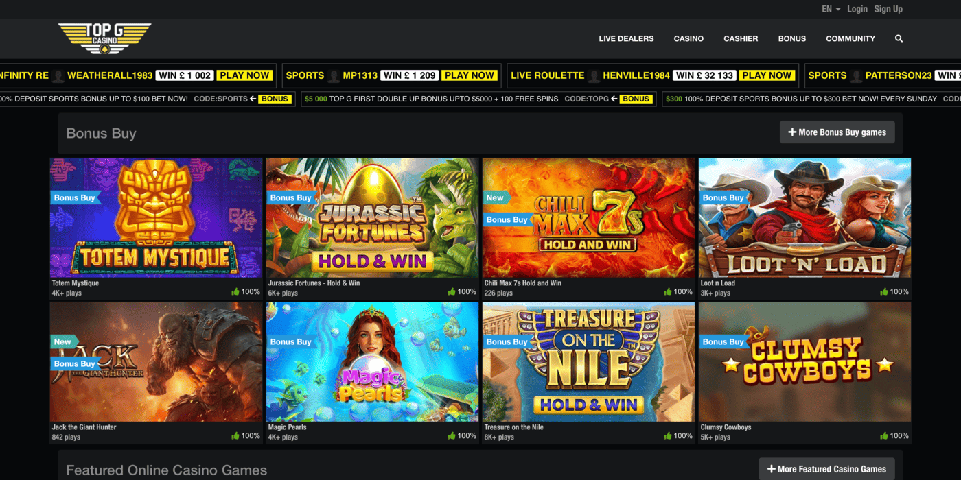 TopG Casino