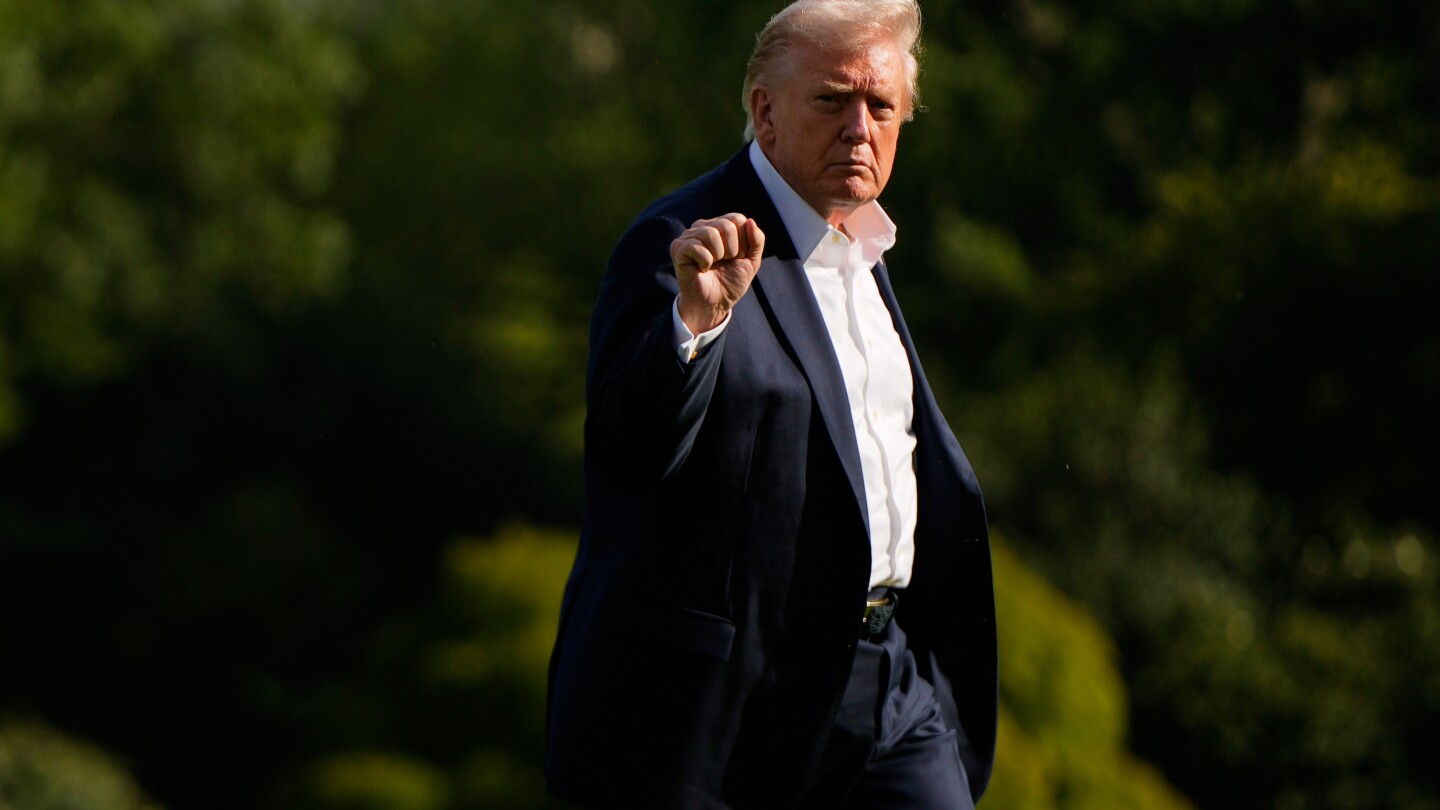 Trump will speak at an upcoming of top military leaders, AP source says