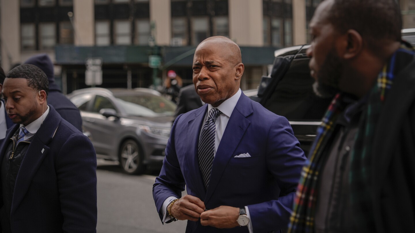 New York City Mayor Eric Adams drops his reelection campaign